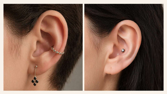 conch piercing versus snug piercing