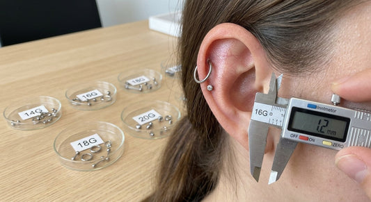 What Gauge Is a Helix Piercing