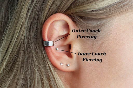 conch piercing