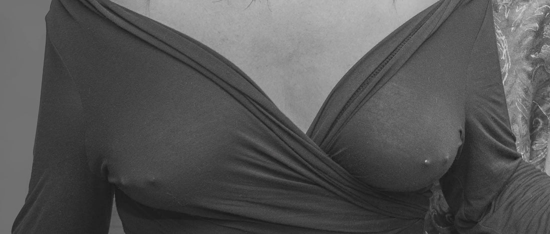 Woman With Nipple Piercings