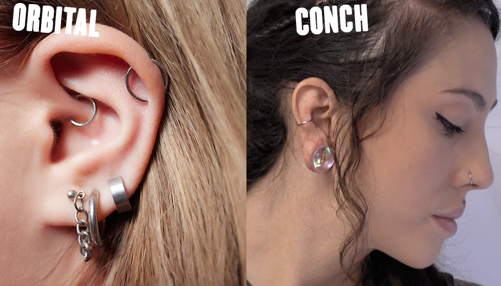 conch vs orbital piercing