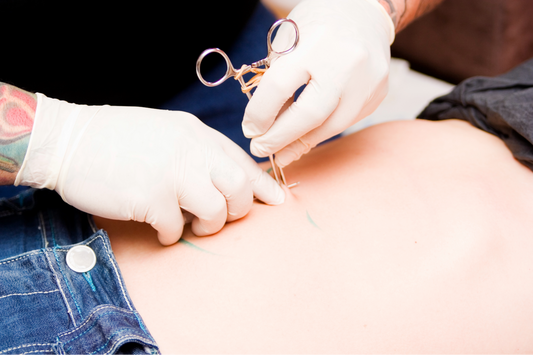 Stretching a Navel Piercing
