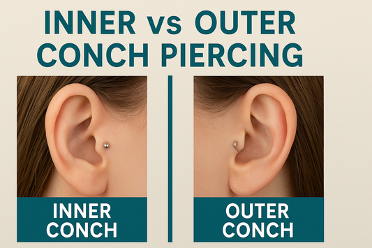 Inner vs Outer Conch Piercing