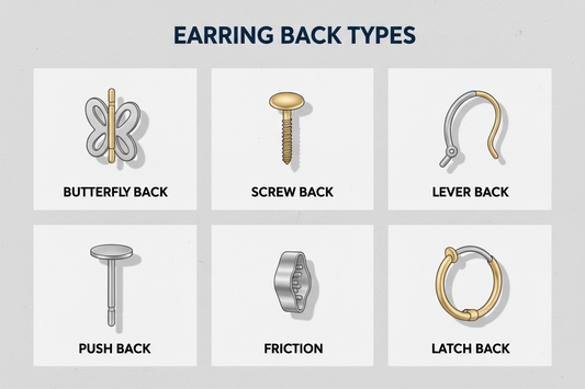 Types of Earring Backs: Complete Guide to Choosing the Right Closure