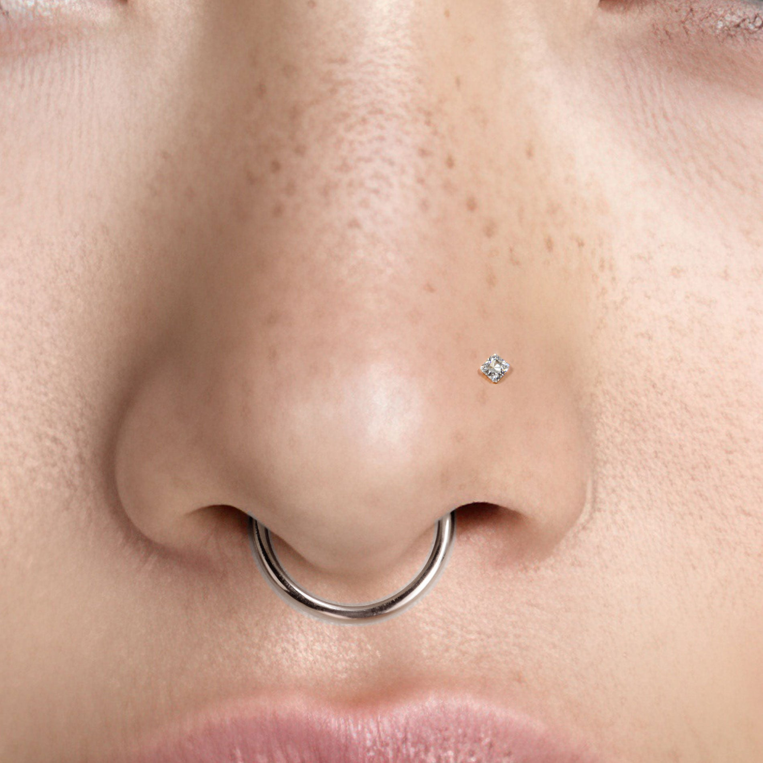 Nose Jewelry: Studs, Rings & Clickers