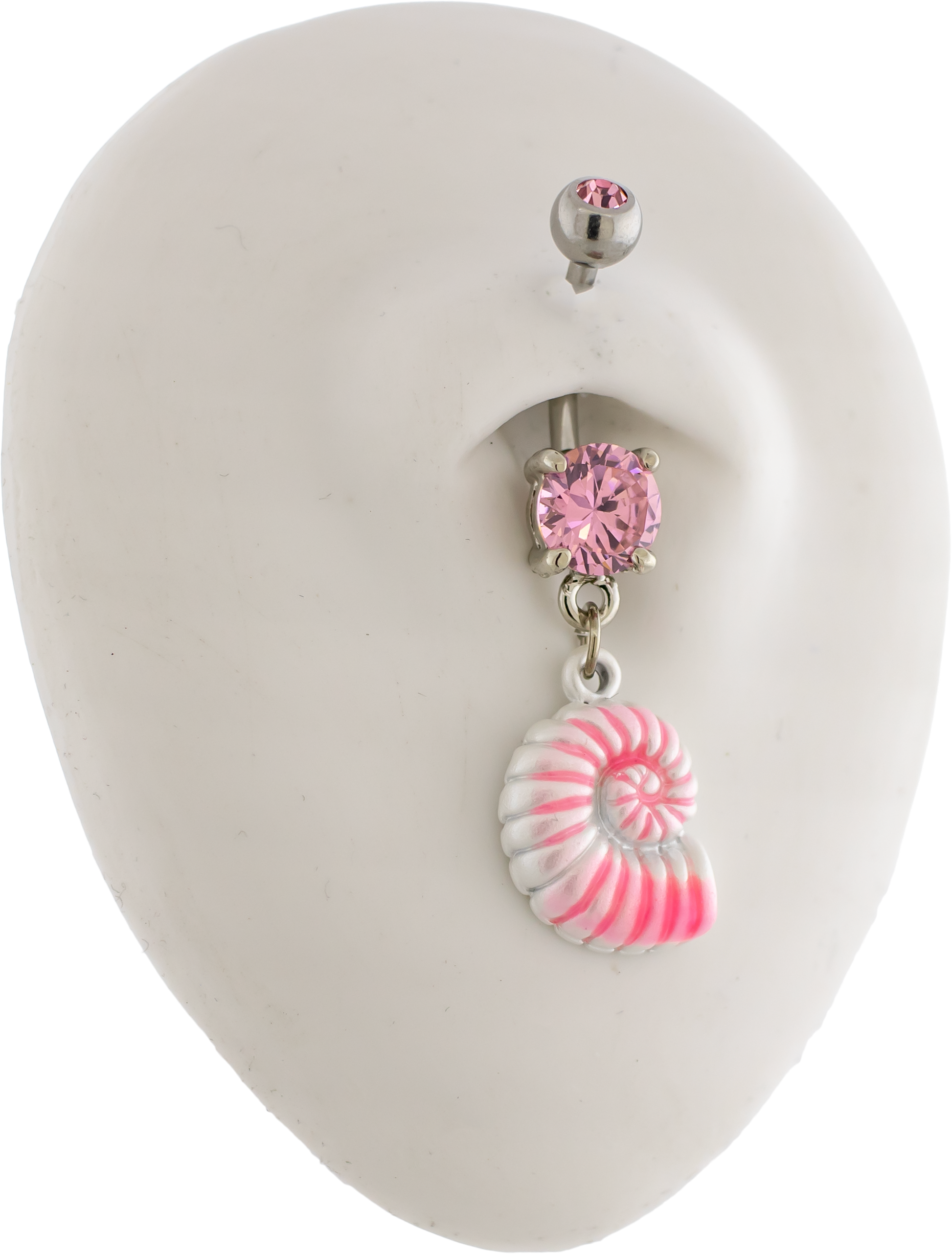 14G Sea Shell Navel Ring