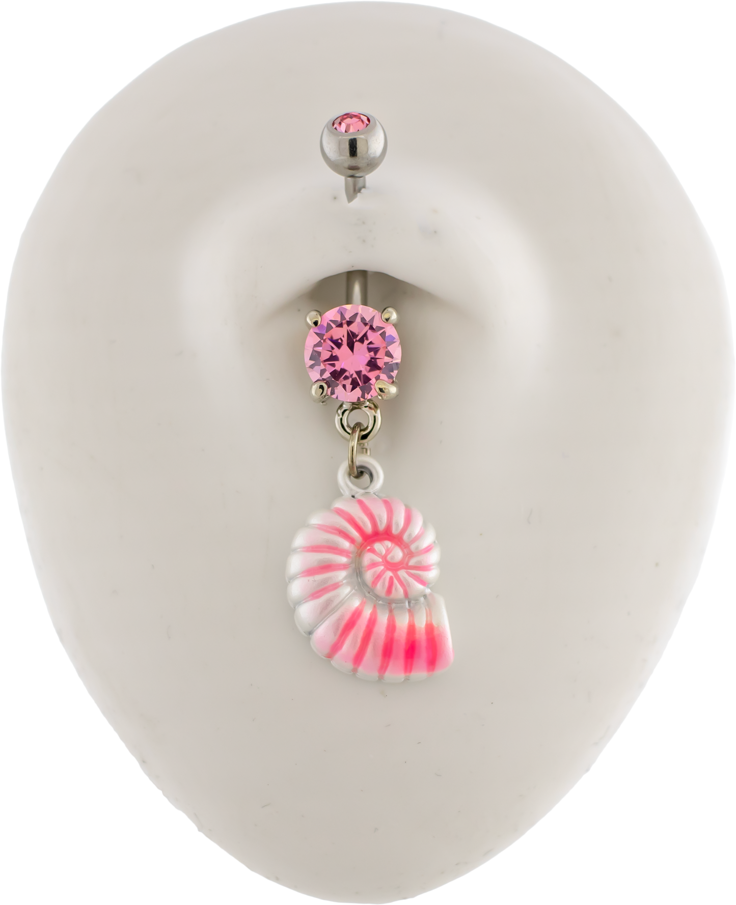 14G Sea Shell Navel Ring