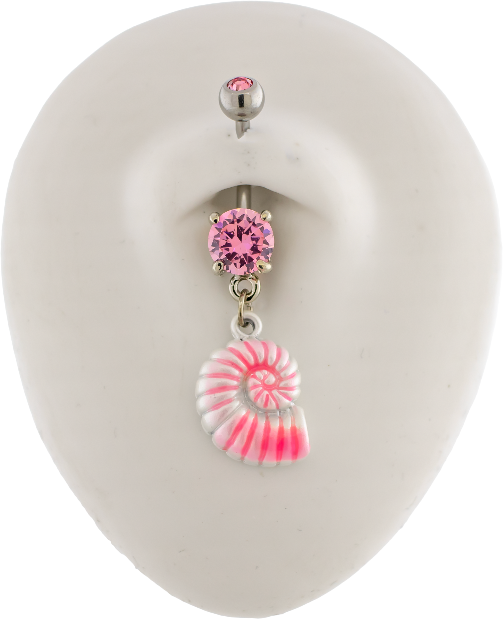 14G Sea Shell Navel Ring