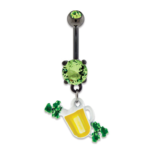 Beer Pitcher Navel Ring