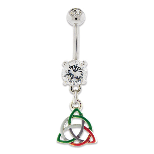 Celtic Knot Navel Ring