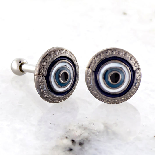 16G Evil Eye Cartilage Barbell - Pierced Addiction