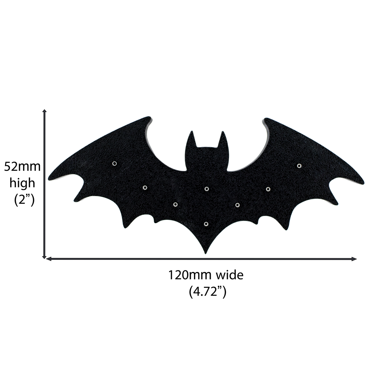 Bat Jewelry Display – Holds 8 Replacement Ends