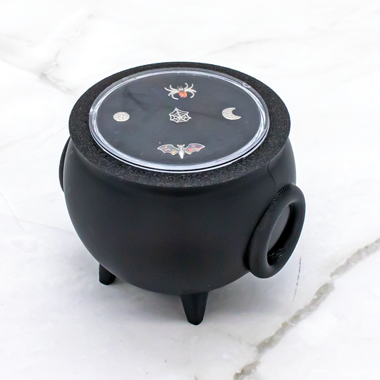 3D Cauldron Display for Threadless Ends