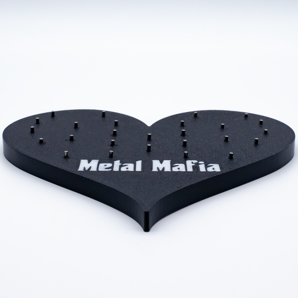 Heart Shaped Jewelry Display – Holds 26 Replacement Ends