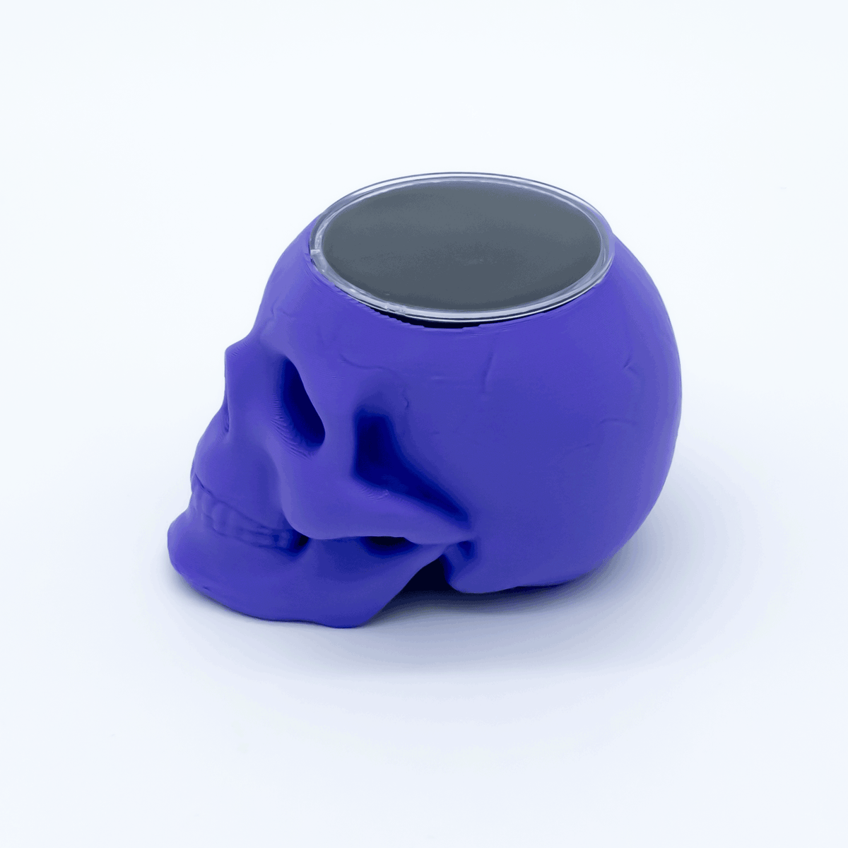 Skull Display for Threadless Ends– Black Foam Insert