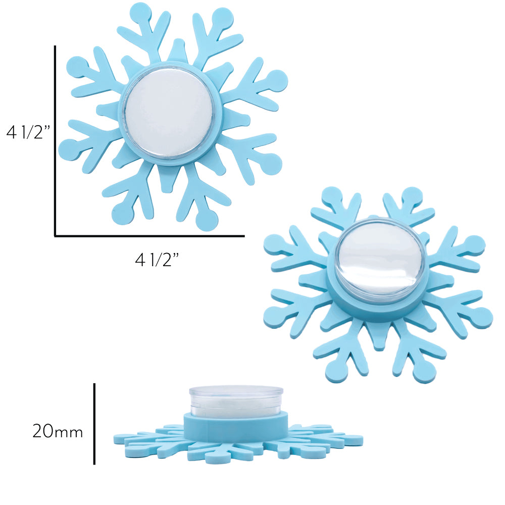 8 Point Snowflake Display for Threadless Ends