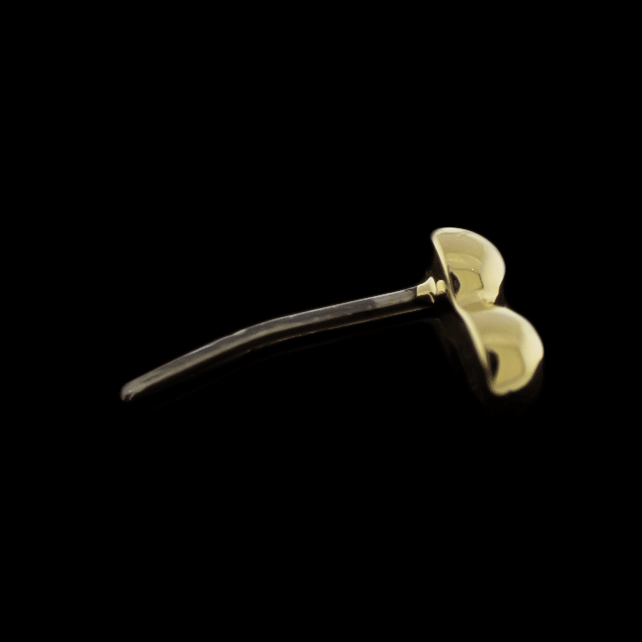 Triplu - 14KT Gold Threadless End - Pierced Addiction