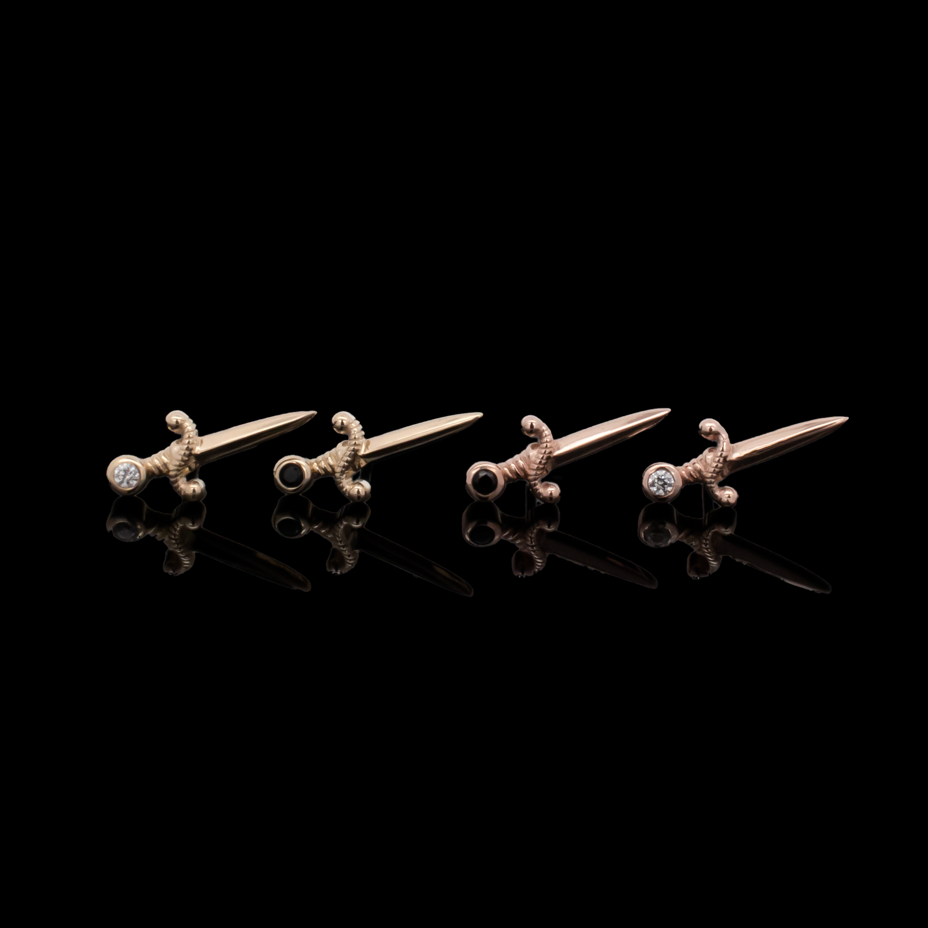 Legacy - 14kt Gold Threadless End - Pierced Addiction