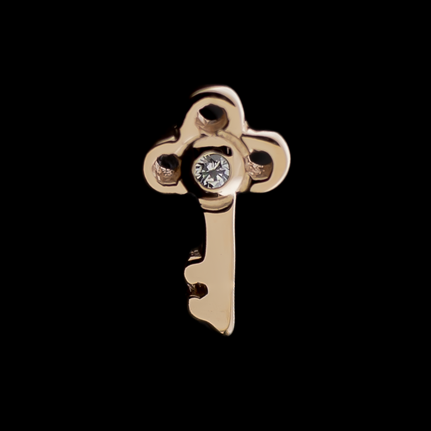 Keyluxe - 14KT Rose Gold Threadless End