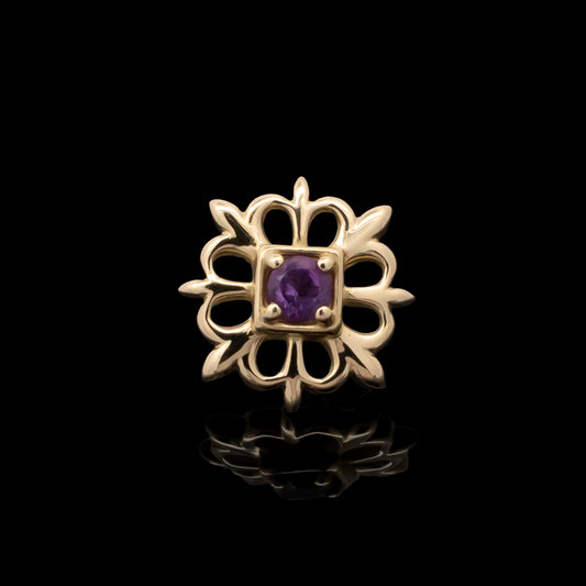 Olivia - 18kt Gold Threadless End