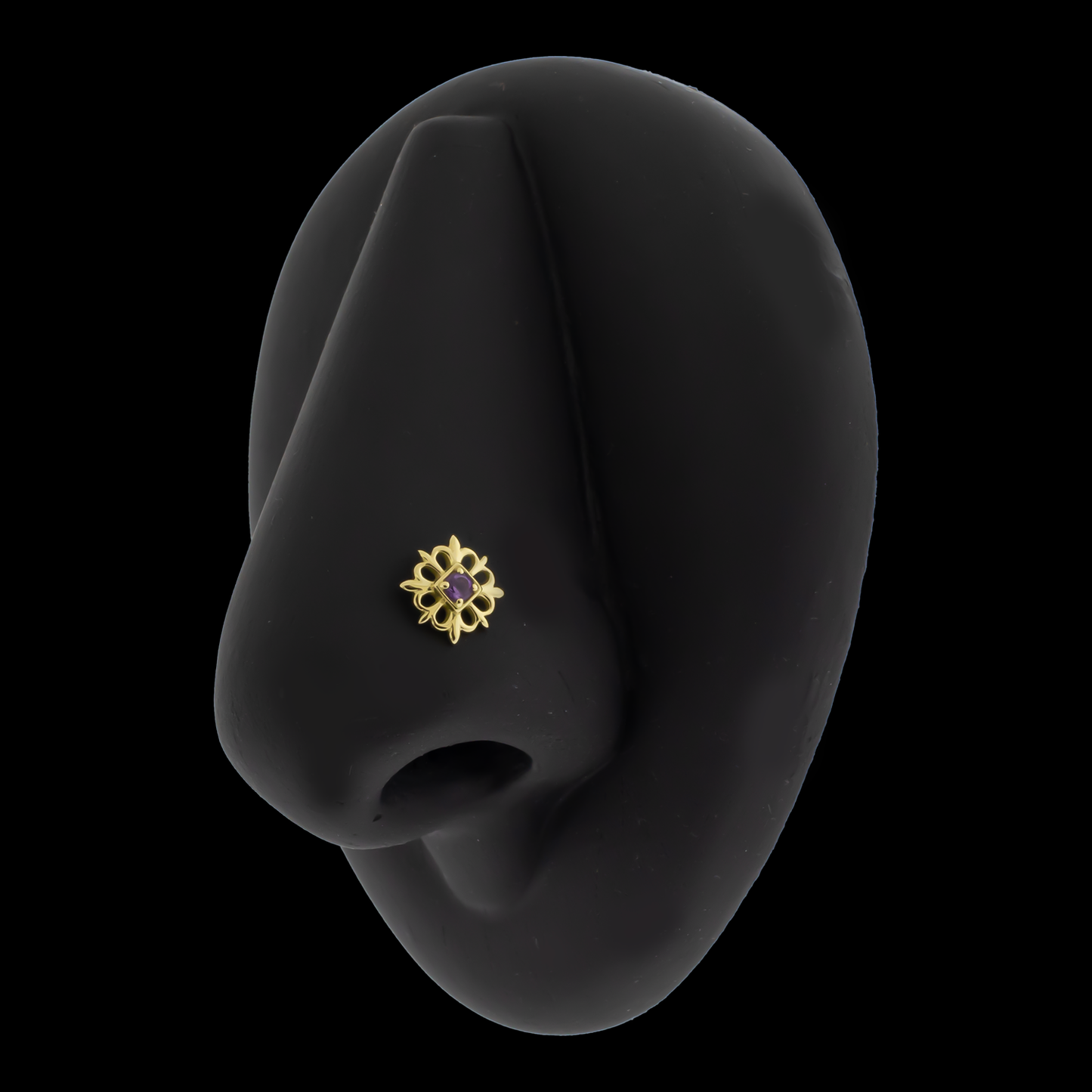 Olivia - 18kt Gold Threadless End