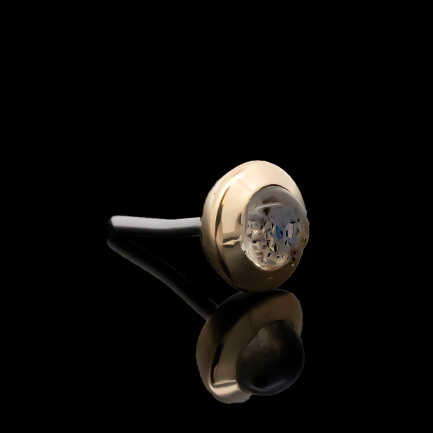 Indie - 18kt Gold Threadless End