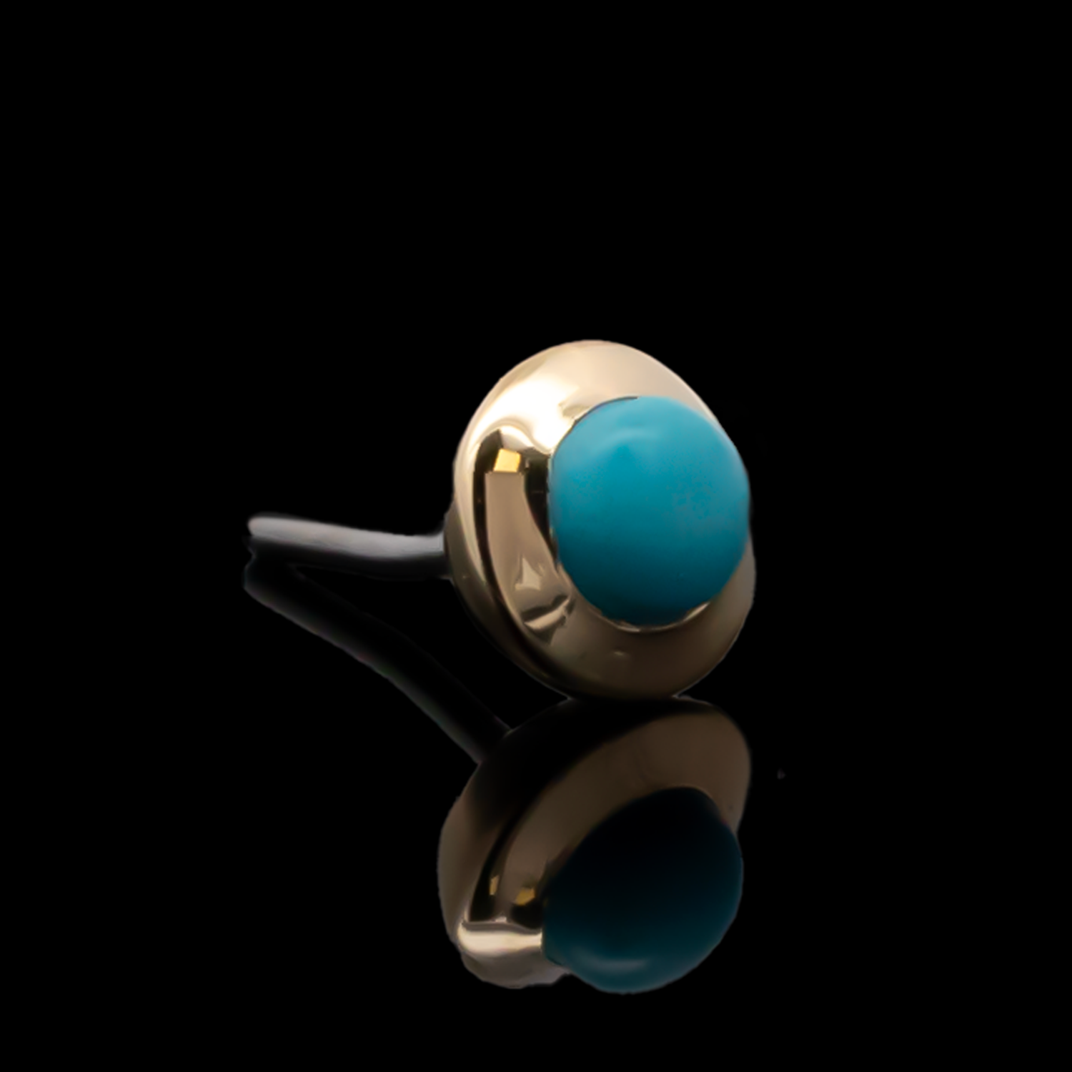 Indie - 18kt Gold Threadless End