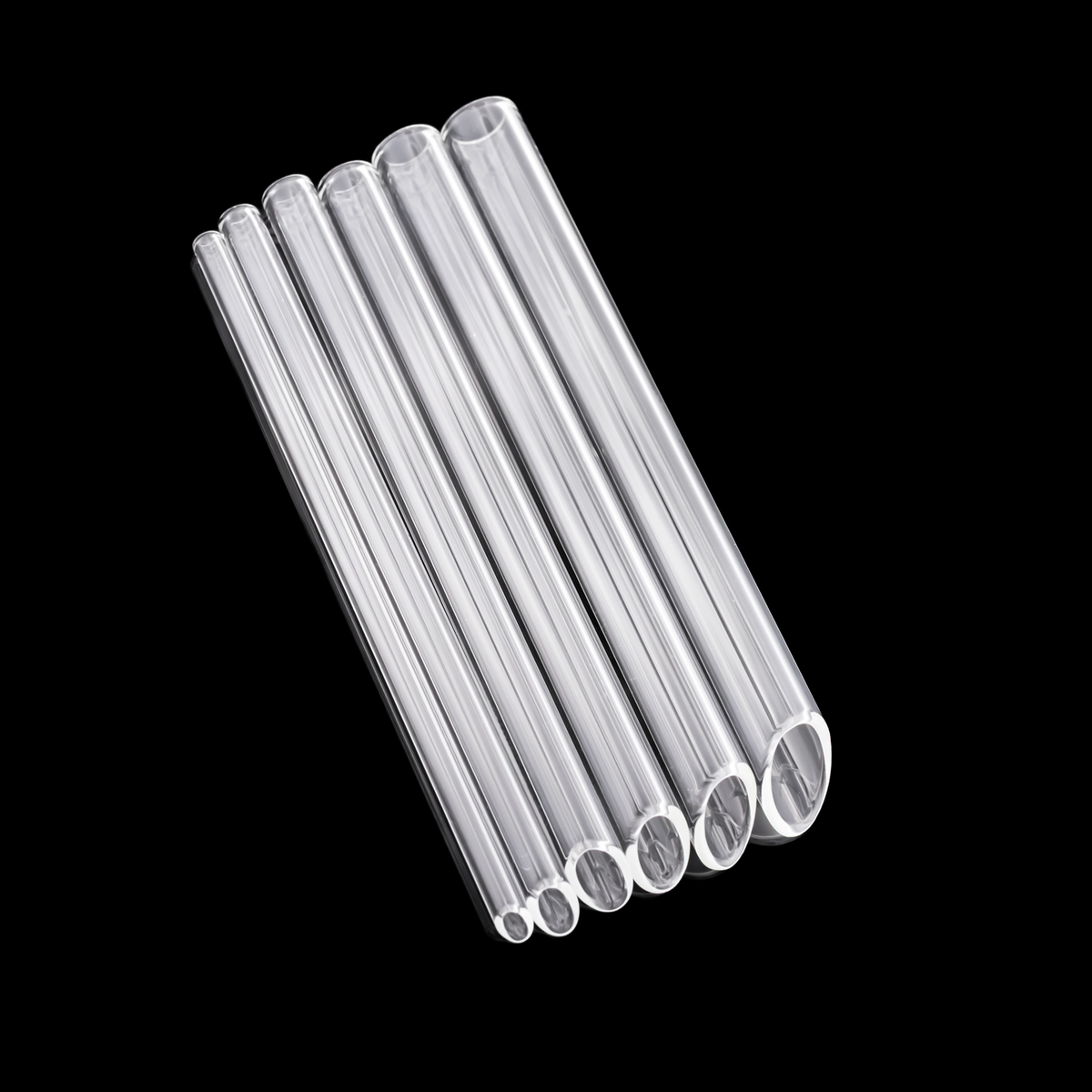 Glass Receiving Tubes - Pierced Addiction