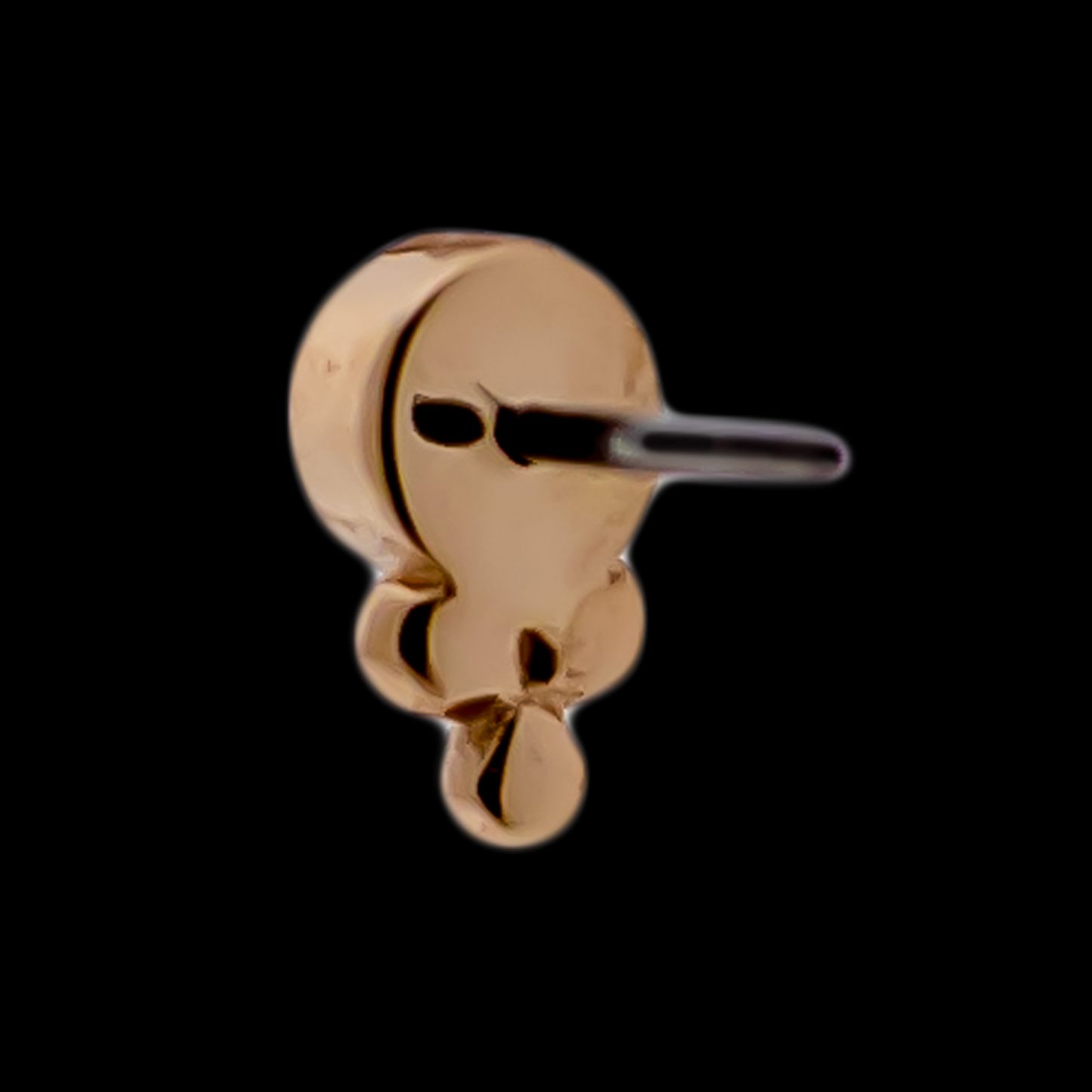 Edie - 14KT Gold Threadless End