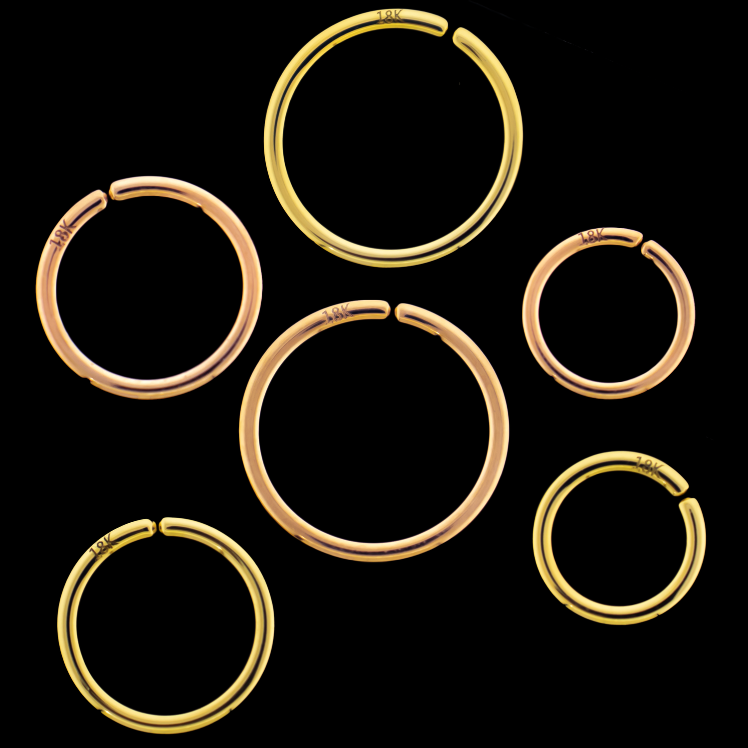 Gold Seamless Rings