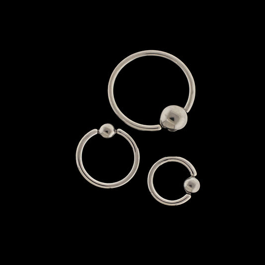16G Captive Bead Rings - Khrysos Jewelry