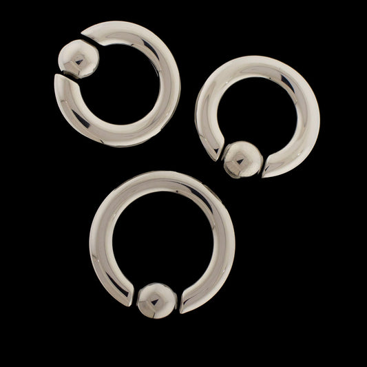 4G Captive Bead Rings - Khrysos Jewelry