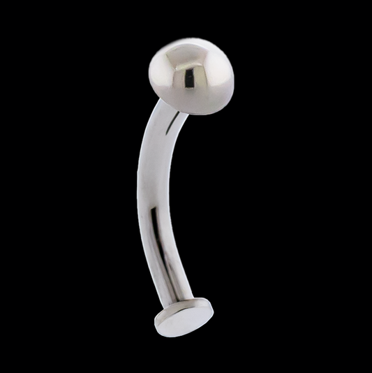 Titanium Internally Threaded Floating Navel w/ Dome End (Copy)