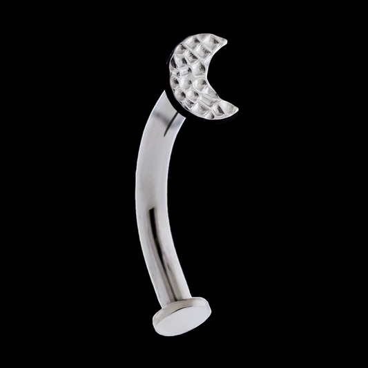 Titanium Threadless Floating Navel w/ Celestial End