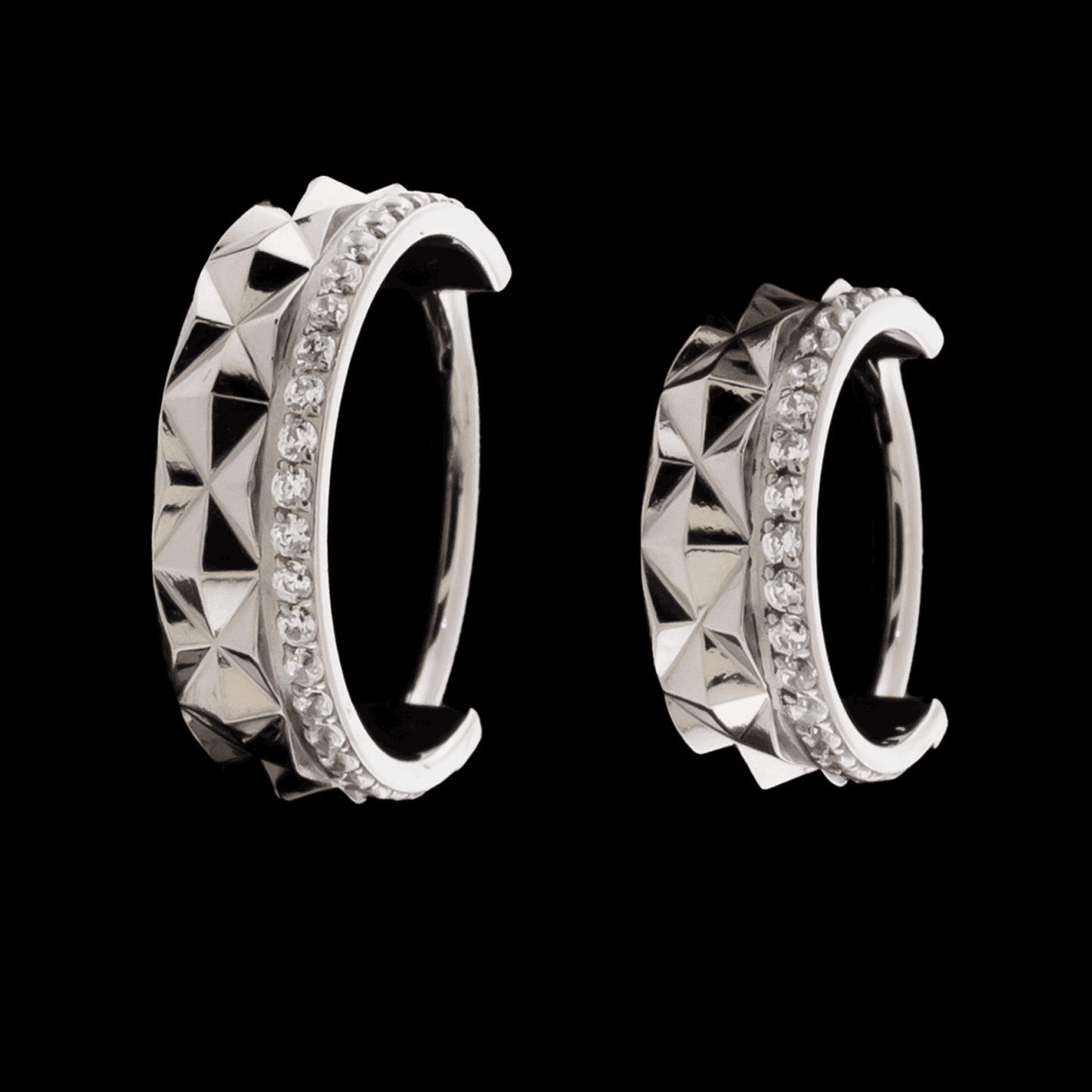 Idol- Titanium Hinged Ring - Khrysos Jewelry