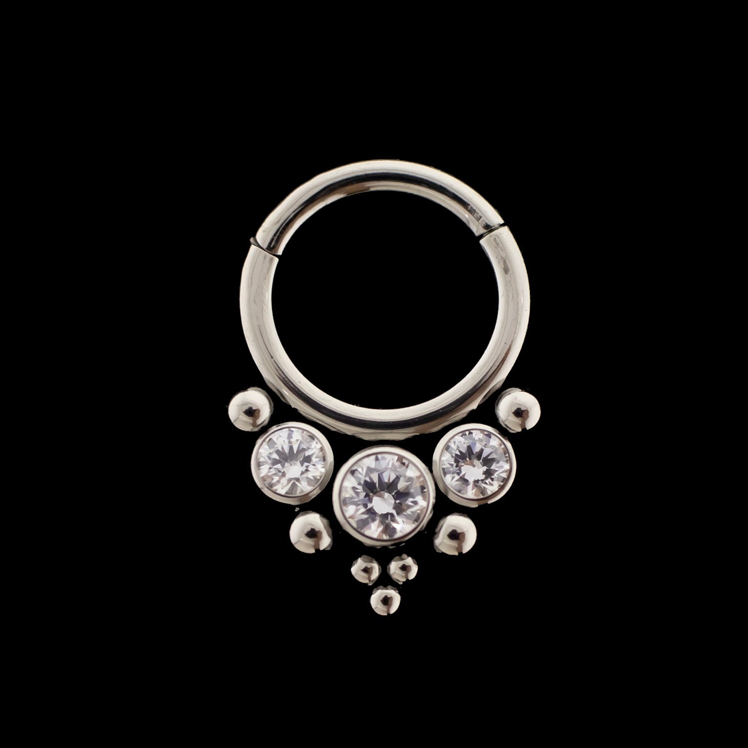 Claire - Hinged Segment Ring - Khrysos Jewelry