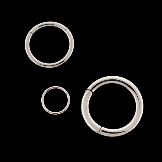 12G Hinged Segment Ring - Khrysos Jewelry