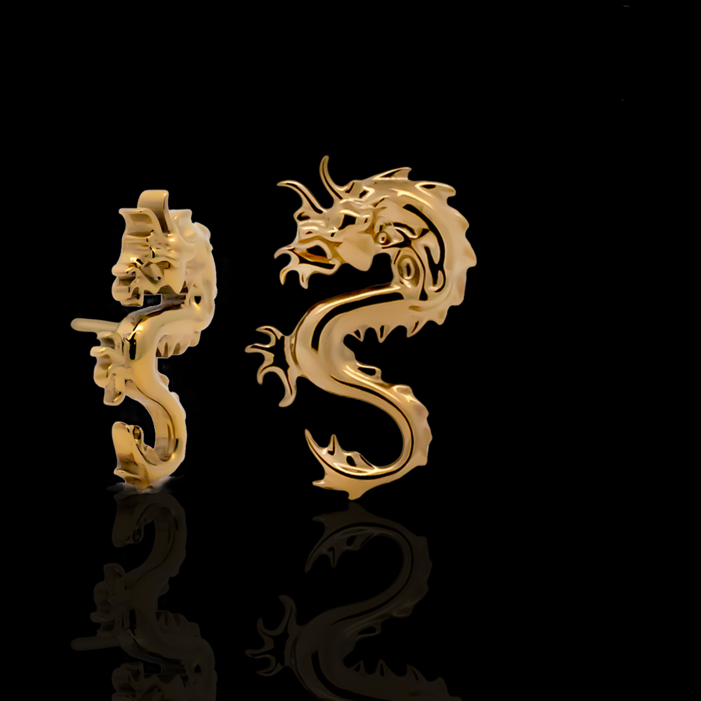 Titanium Threadless Dragon End - Pierced Addiction