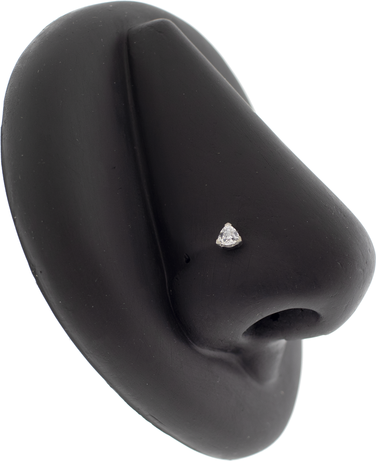 Cairo- Trillion Prong Set Low Profile End - Khrysos Jewelry