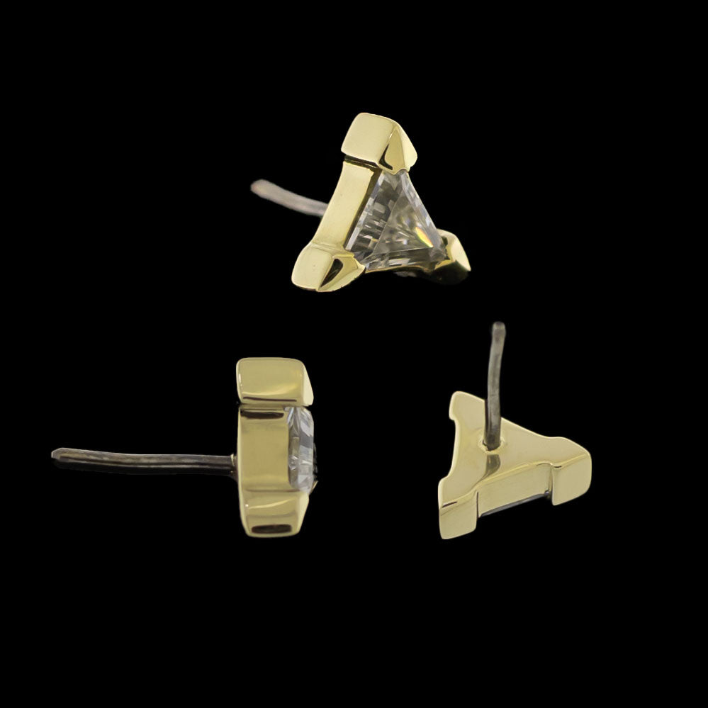 Velisse - 14KT Yellow Gold Threadless End