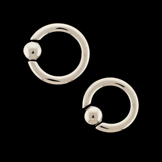 6G Captive Bead Rings - Khrysos Jewelry