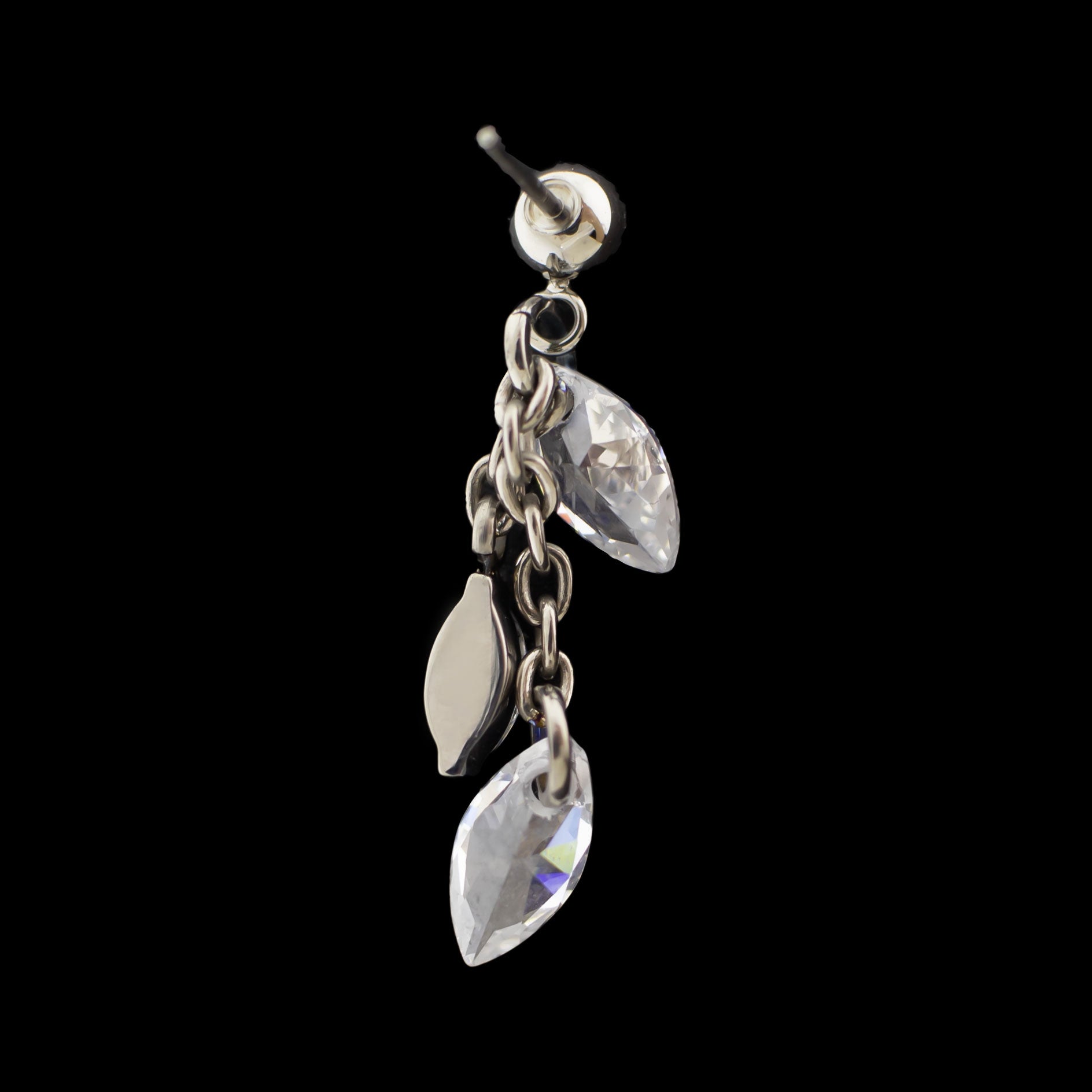 Cascade - Threadless End - Khrysos Jewelry