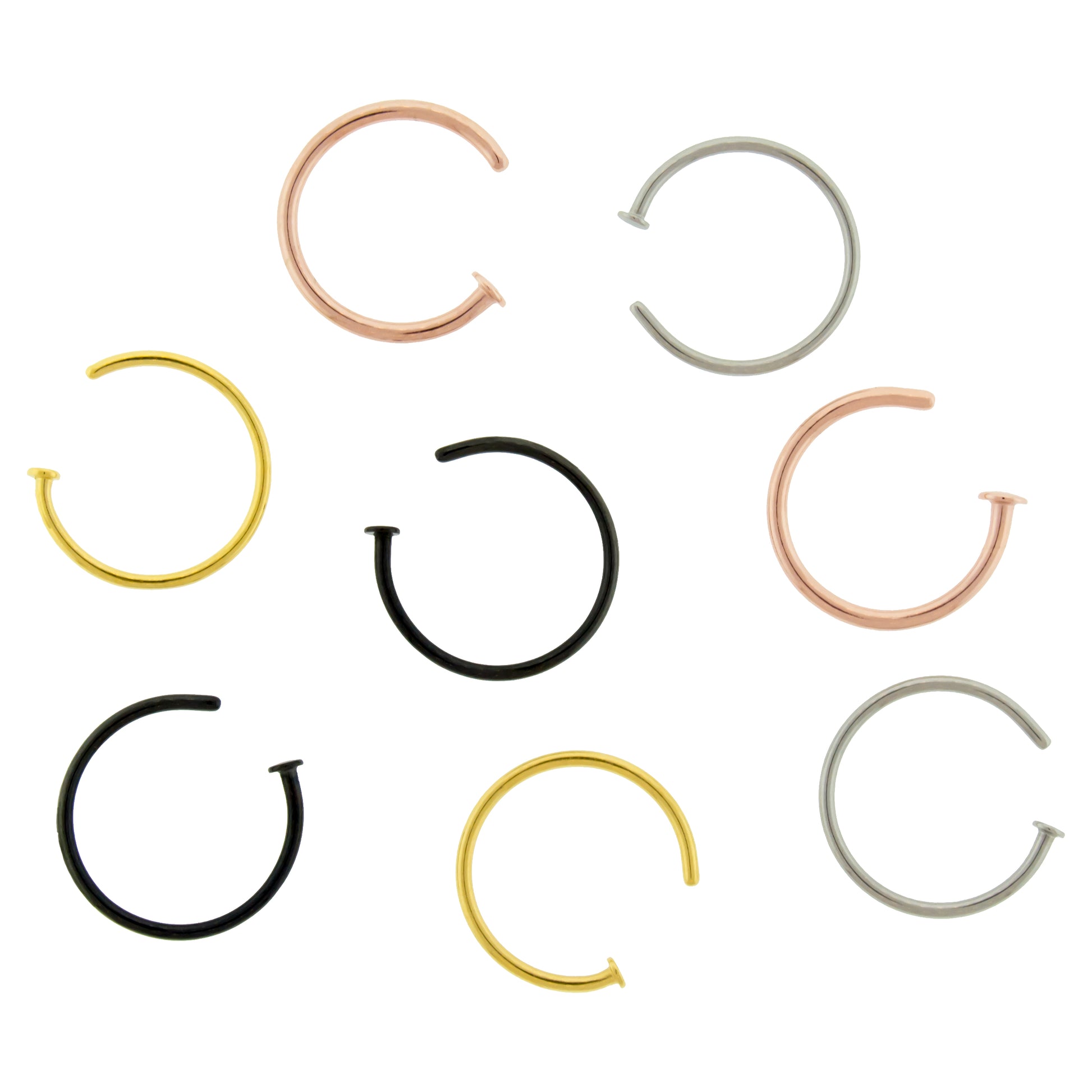 Steel Nose Hoops