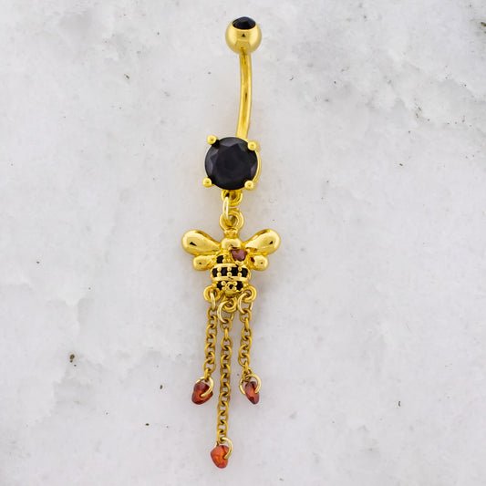 14G "Bee Mine" Navel Ring