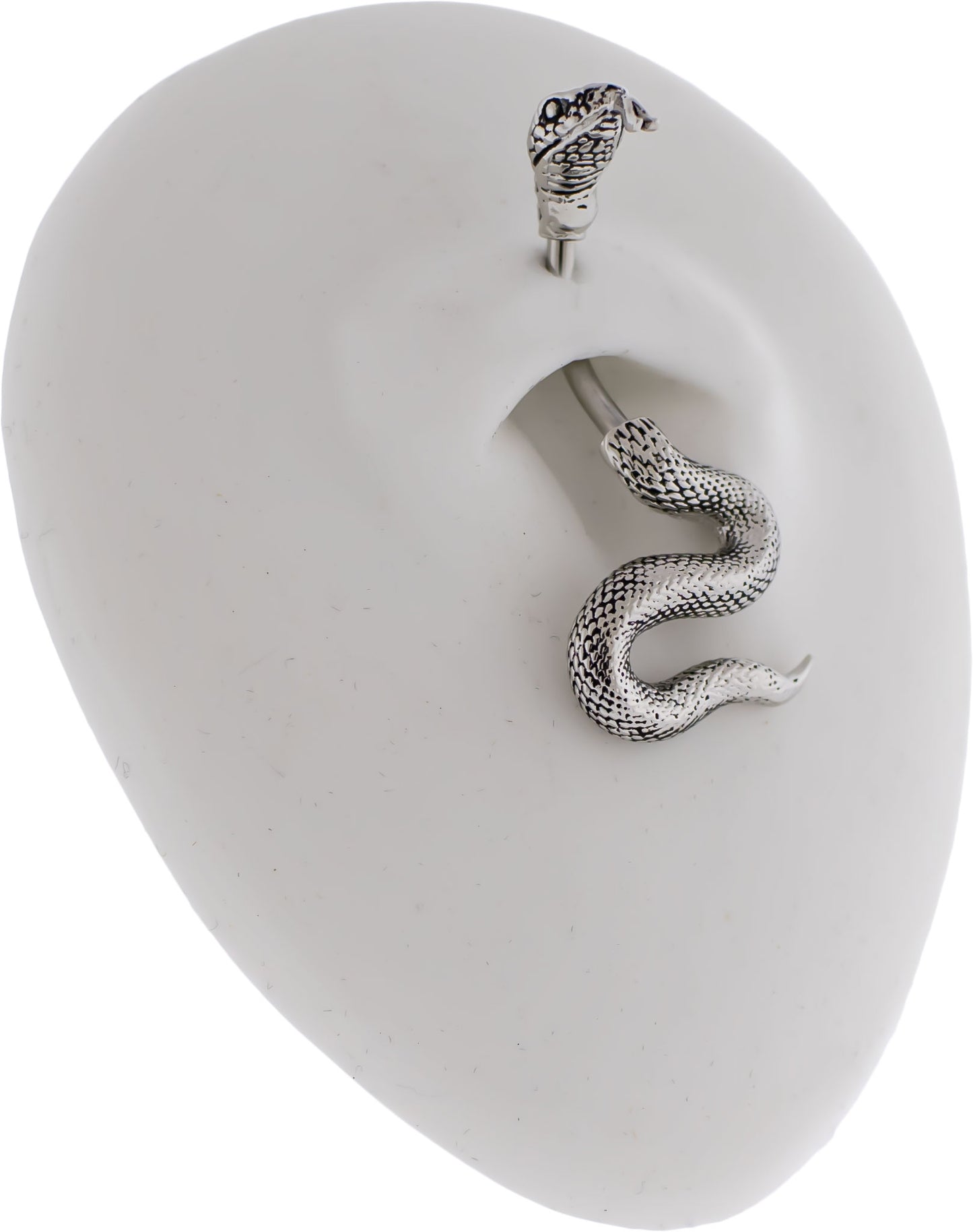 14G Snake Navel Ring