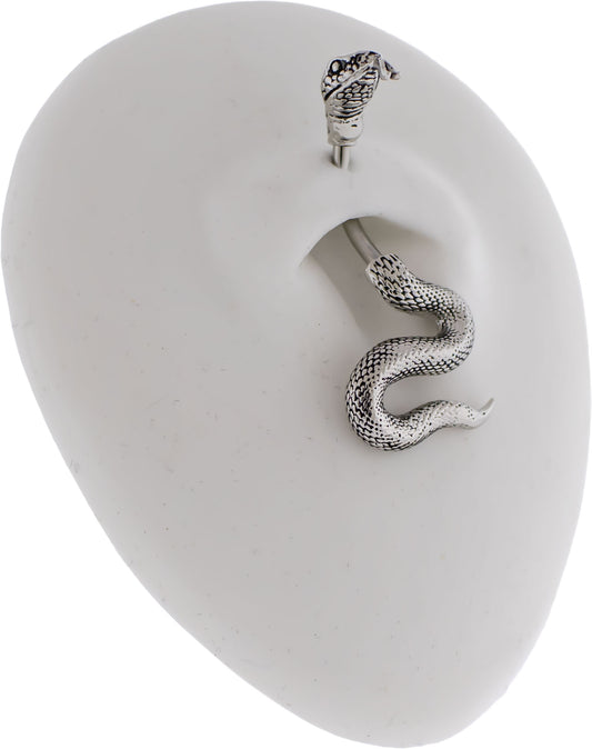 14G Snake Navel Ring