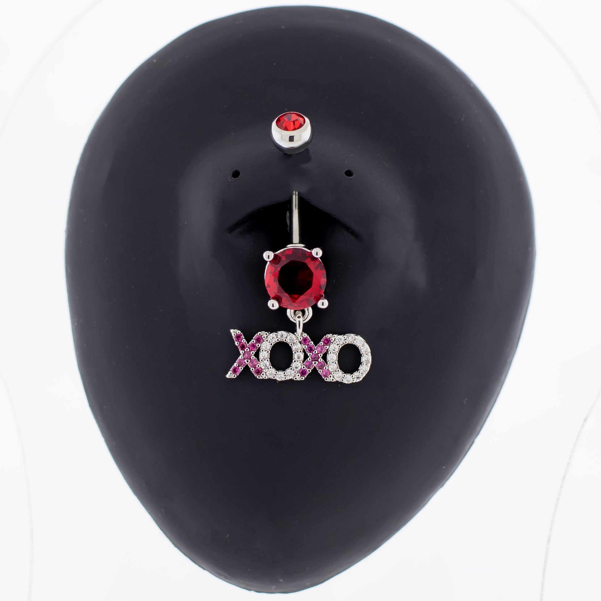 14G XOXO Navel Ring - Pierced Addiction