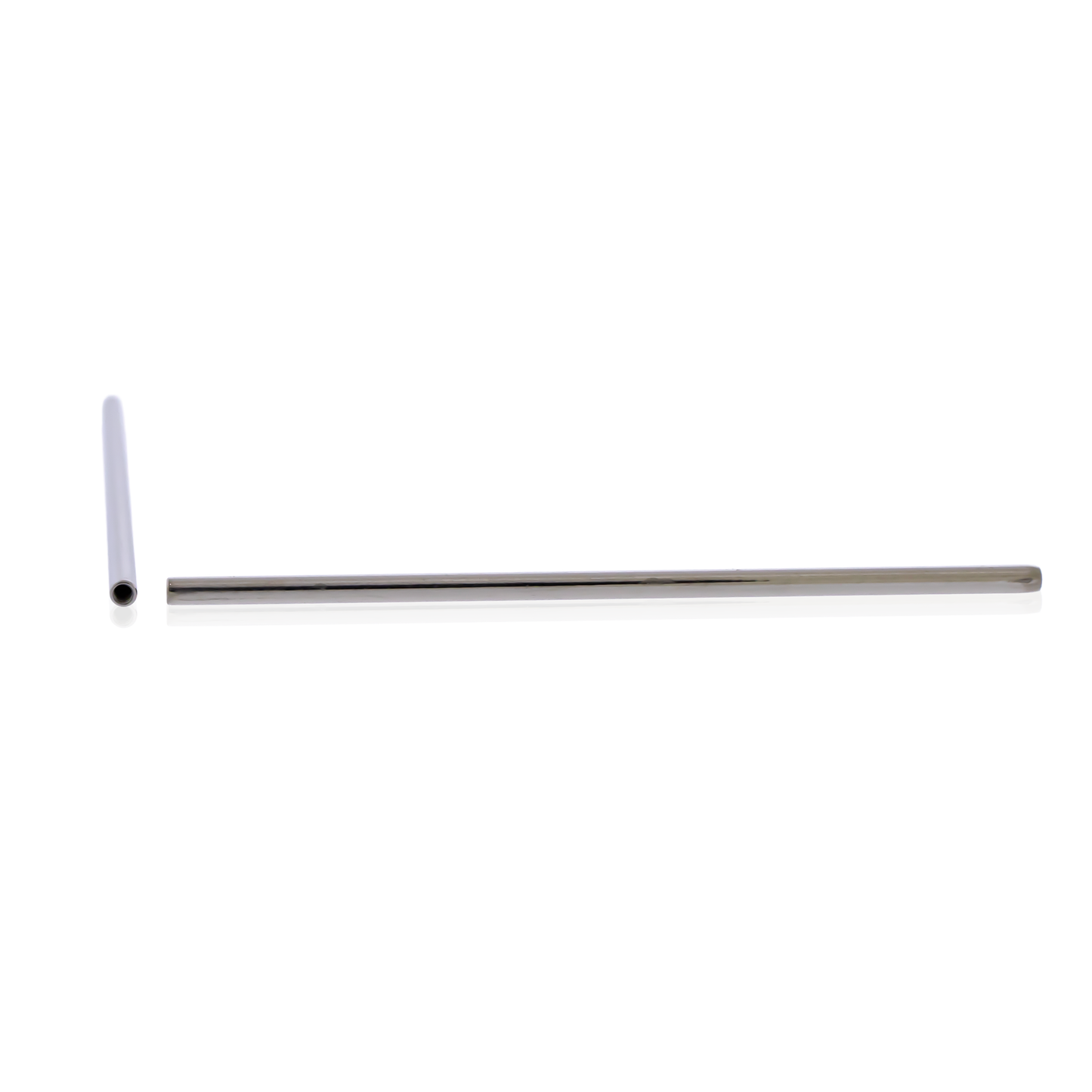 16G Steel Straight Barbell - Internally Threaded Post - Pierced Addiction