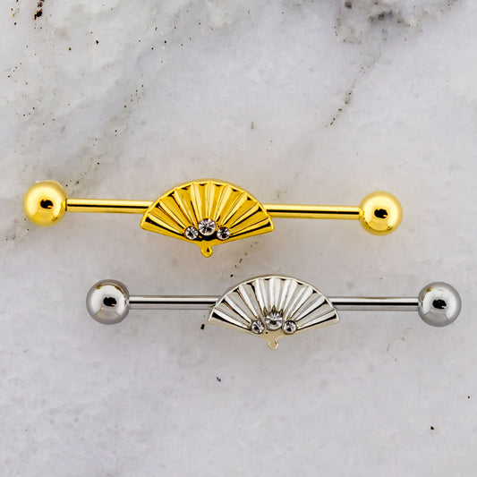 14G Japanese Style Industrial Barbell