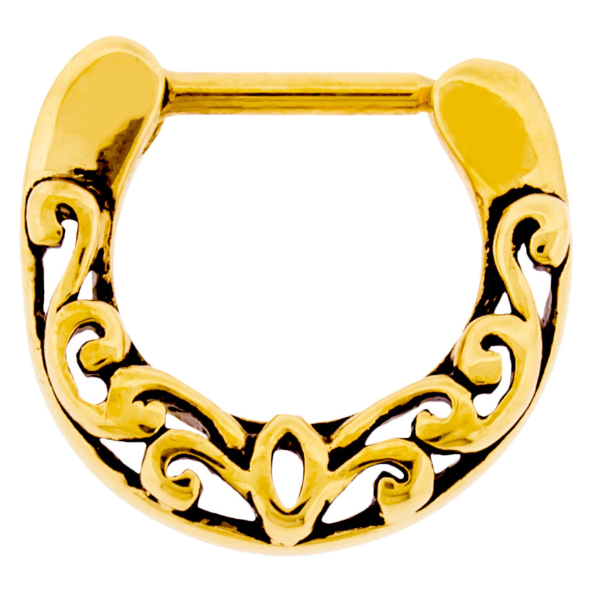 16G Filigree Septum Clicker
